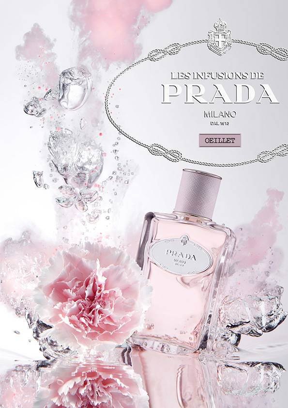 น้ำหอม Les Infusions de Prada Milano Rose EDP 100ml