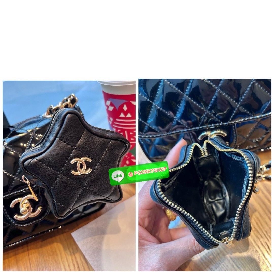 NEW ARRIVAL! สุดหรู สุดคลาสสิค ยอมใจใก้กับความสวยของน้องงค่าา ✈️สะพายต่างประเทศไปชิลๆเลยค่าา CHANEL VIP MAKE UP WITH BAG STARS