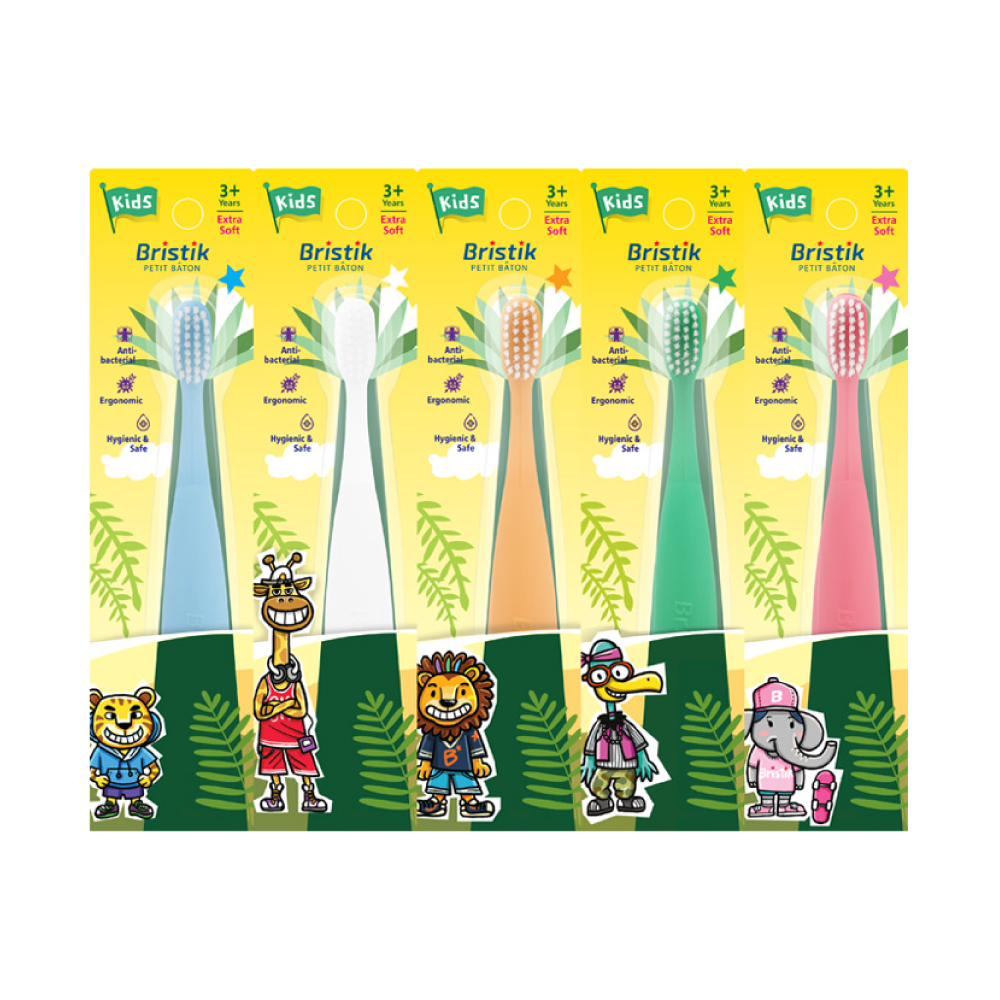 แปรงสีฟัน BRISTIK STEP2 (เหมาะสำหรับอายุ 3 ปีขึ้นไป)