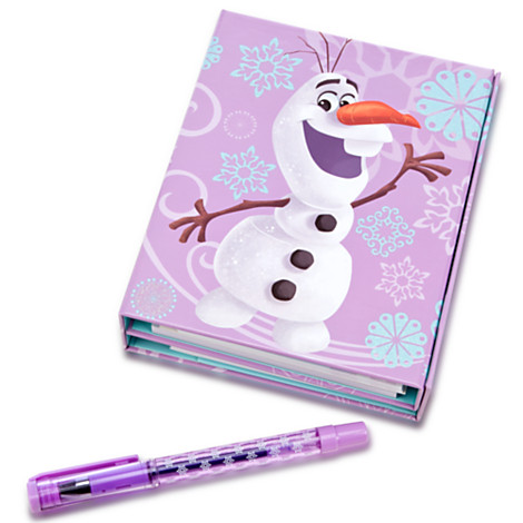 z Frozen Trifold Journal Set from Disney USA แท้100% นำเข้าจากอเมริกา