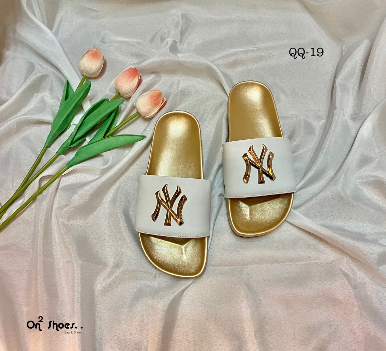 NY Sandals เข้าแล้วค่าาา💕พาสเทลที่รัก คอลใหม่ล่าสุด จากแบรนด์ New Yankees บอกเรยช้าอด น่ารักมากกกกกกก นิ่มมากกกกกก งานสวยน่าใส่มาก