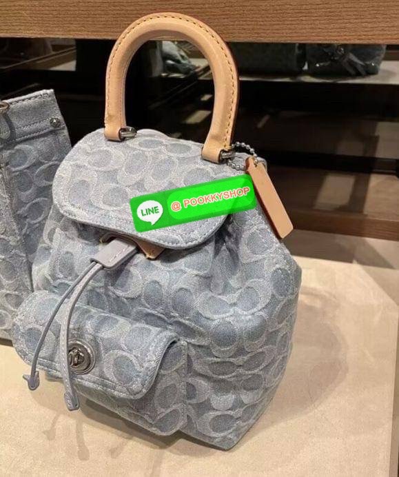 Coach Riya Backpack 21 Women Backpacks Shoulder Bag with Full Set of Coach Package