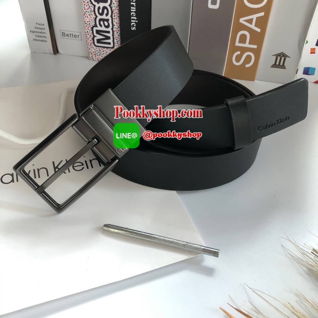 Calvin Klein Belt and Buckle Set เซตสุดคุ้ม!! เข็มขัด + หัวเข็มขัด 2 ชิ้น จะะมอบเป็นของขวัญหรือใช้เองก็แนะนำเลยค่าา