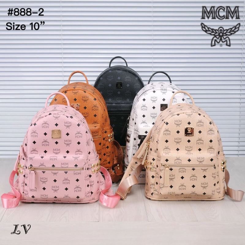 กระเป๋าเป้ MCM งานพรีเมี่ยม ปั้มครบ พร้อมถุงผ้า