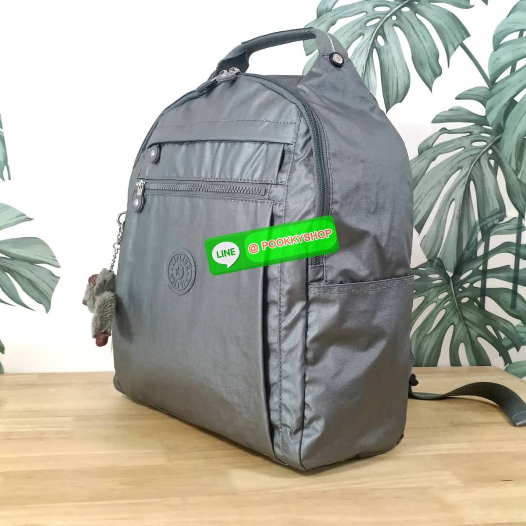 KIPLING Micah BACKPACK กระเป๋าเป้สะพายหลังขนาดใหญ่ จุของได้เยอะมาก Collection ใหม่ล่าสุดจาก KIPLING วัสดุ Nylon+polyester สามารถเป็นได้ทั้งกระเป๋าไปเรียน หรือ ท่องเที่ยวได้