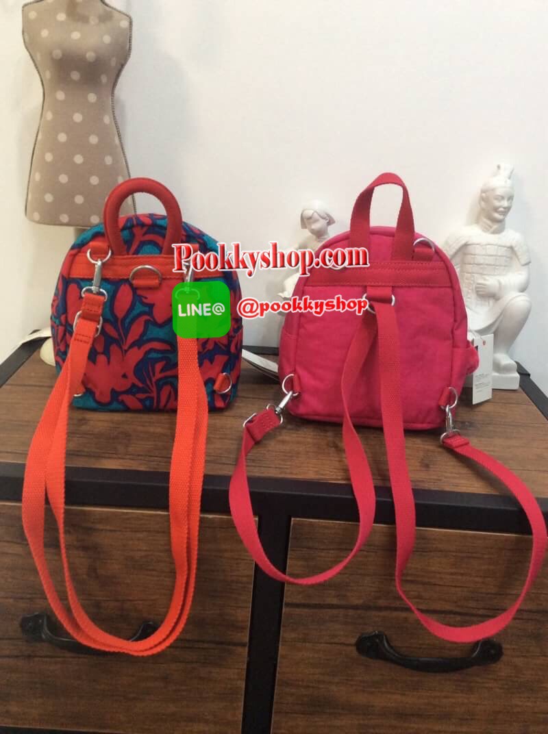 พร้อมส่ง รายละเอียด: New Arrival Kipling Mini nylon Backpack ( K12673 ) >> กระเป๋าเป้มินิรุ่นใหม่ล่าสุด วัสดุไนล่อน กันน้ำ บุด้วยนวมเพิ่มความนุ่ม เปิดปิด ด้วยซิป >>รูปทรงสวย ขนาดกะทัดรัด น้ำหนักเบา สีสันสดใส >>มาพร้อมสายถอดออกได้ สามารถ