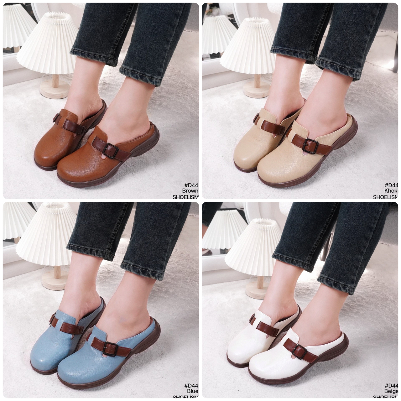 💗💗 พร้อมส่งจ้า 💗💗 คู่เดียวเอาอยู่ทุกสไตล์! รองเท้าเปิดส้น ทรงแมรี่เจนยอดฮิต จะไปทำงาน ช้อปปิ้ง หรือคาเฟ่ ก็ใส่ได้หมด ความนุ่มสบายสไตล์ SHOELISM คอมพลีทลุคให้ปังได้ทุกวัน