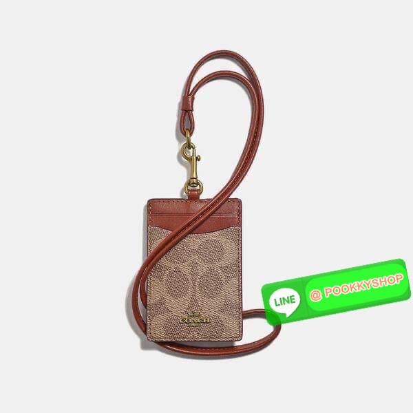 กระเป๋าใส่บัตรคล้องคอ Coach card holder ราคาพิเศษสุดๆ!!! ของหายาก!! ง่ายๆแบบไม่ธรรมดา!! คลาสสิคแต่มีดีเทลโดดเด่น!! กระเป๋าถนอมบัตร พร้อมสายคล้องคอ ดีไซน์ลวดลายสวย ดูดีทุกแบบ ใช้งานง่าย พกพาสะดวก จะใส่บัตรพนักงาน บัตรเครดิต บัตรปชช. ใบขับขี่ และบัตรอื่นๆที