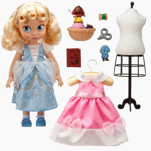 z Limited Edition Deluxe Cinderella Doll Set ตุ๊กตาดีสนีย์ แอนิเมเตอร์ เจ้าหญิงซินเดอเรล่า เซ็ตพร้อมชุดตัดเสื้อผ้า