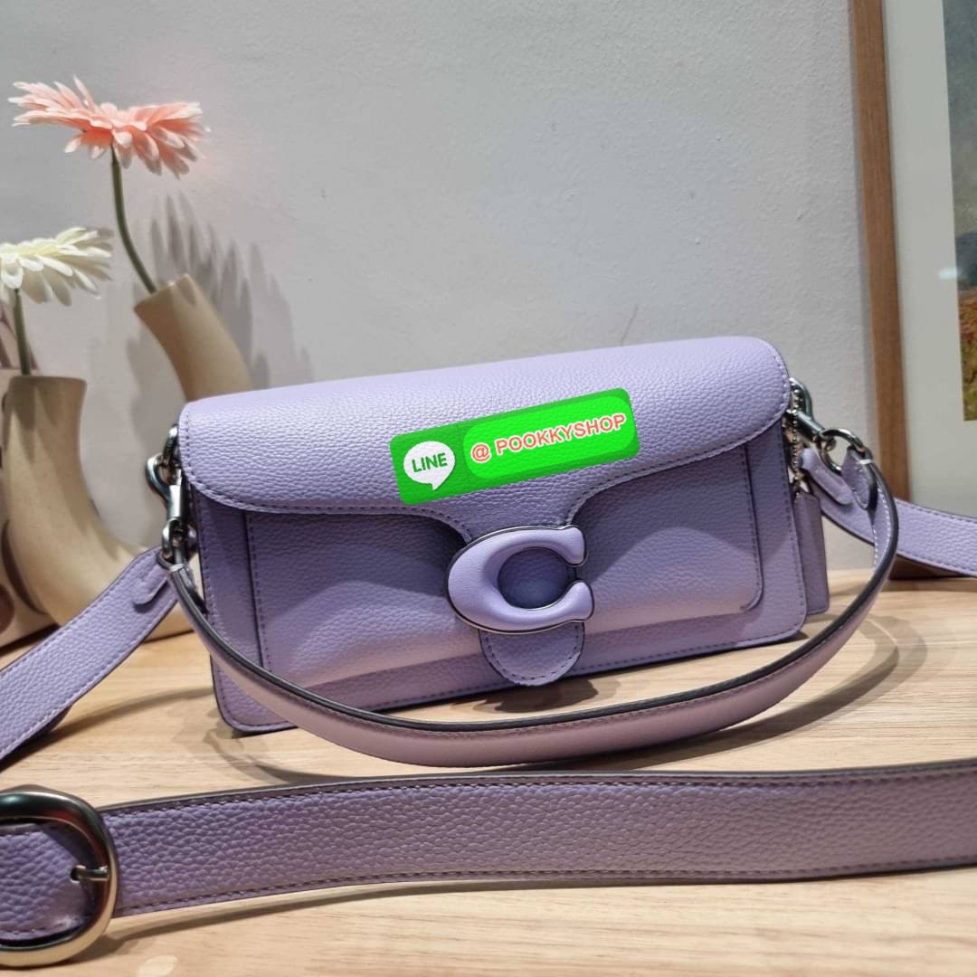 COACH CH735 TABBY SHOULDER BAG 26 🔆 Details ดีไซน์ใหม่ปี 2023 กับกระเป๋าสะพายไหล่สุดฮอต วินเทจย้อนยุค สวยคมชัด คลาสสิคใช้ได้ทุกลุค เปิด-ปิดด้วยแม่เหล็กในตัว รับรองแน่นหนา ด้านหลังมีช่องแยก ภายในเป็นช่องโล่ง ขนาดกำลังสวย มีสายสะพายมาให้ถึง 2 แบบ สา