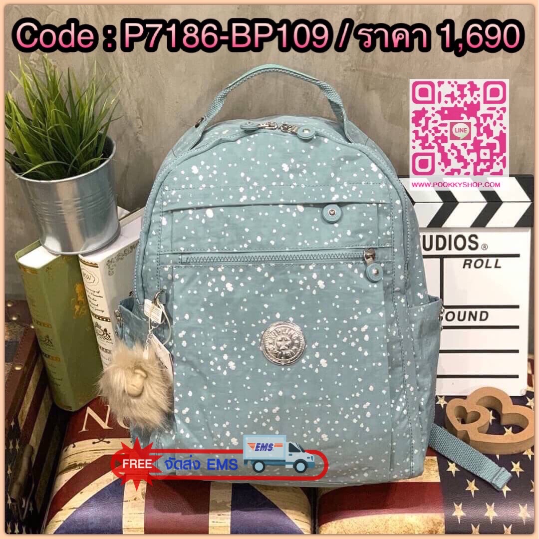 (คล้องเข้ากับกระเป๋าเดินทางได้) Kipling Micah Backpack กระเป๋าเป้สะพายรุ่นใหม่จากkipling ที่มีช่องซิปใช้งานรอบด้าน วัสดุpolyester100% น้ำหนักเบา สายปรับได้ฟรีไซส์เพื่อความคล่องตัว ด้านข้างใส่ขวดน้ำและขยายช่องได้ ภายในกว้าง มีช่องสำหรับใส่โน้ตบุ้ค เป็นกระเ