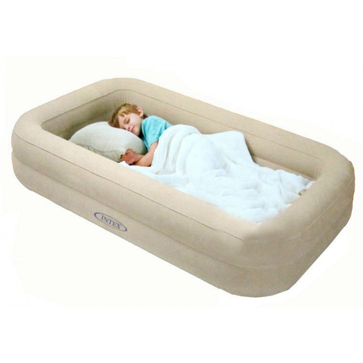 ฮ มีของพร้อมส่งนะคะ เตียงนอนเด็กเป่าลม Kidz Travel bed set Intex 66810
