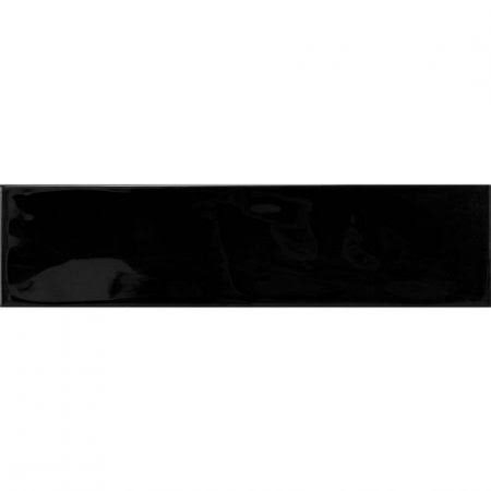 3"x12" Ceramic : (Black) สีดำ เคลือบเงา