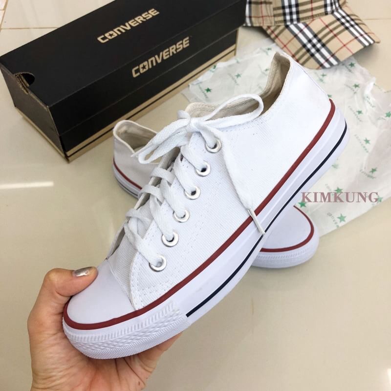 สินค้าพร้อมส่ง••• Best seller ฮิตตลอด ใส่ได้ทุกชุด ทุกเมื่อ กับ converse all star มาพร้อมส่งลูกค้าแล้วนะคะ ใครยังไม่มีหรือคู่เก่าดำแล้ว สั่งใหม่ สวยเหมือนเดิมนะคะ