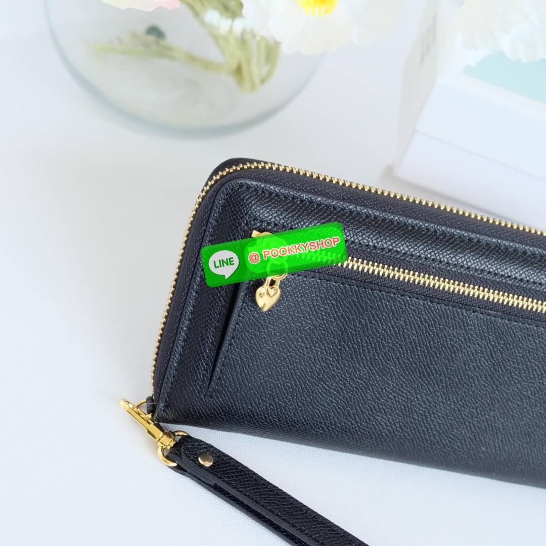 KEEP • Super Rich Collection 8 ( Long Wallet )• กระเป๋า สตางค์ขนาดยาว ซิปรอบ ภายใน จุของคุ้ม ใส่บัตร ใส่มือถือ มีช่องใส่เหรียญแยกอีกด้าน ใส่แบงค์พันได้ไม่ต้องพับ ใบจริงสวยมาก ได้ไปรับทรัพย์ทวีคูณแน่นอนค่ะ Don’t miss !!
