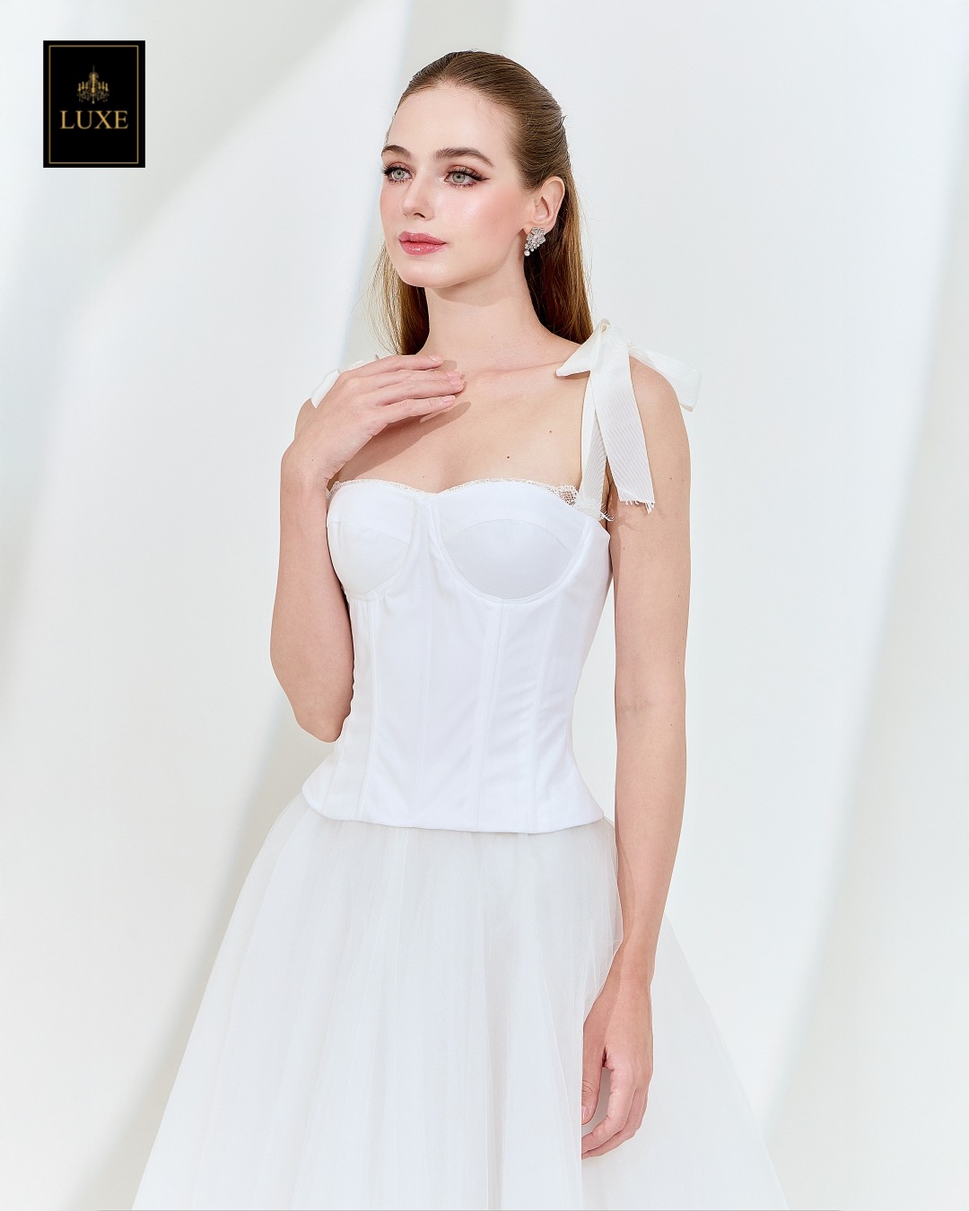 กระโปรงแฟชั่น กระโปรงบานทรงวงกลม ด้านในมีโครงช่วยให้กระโปรงบานสวย