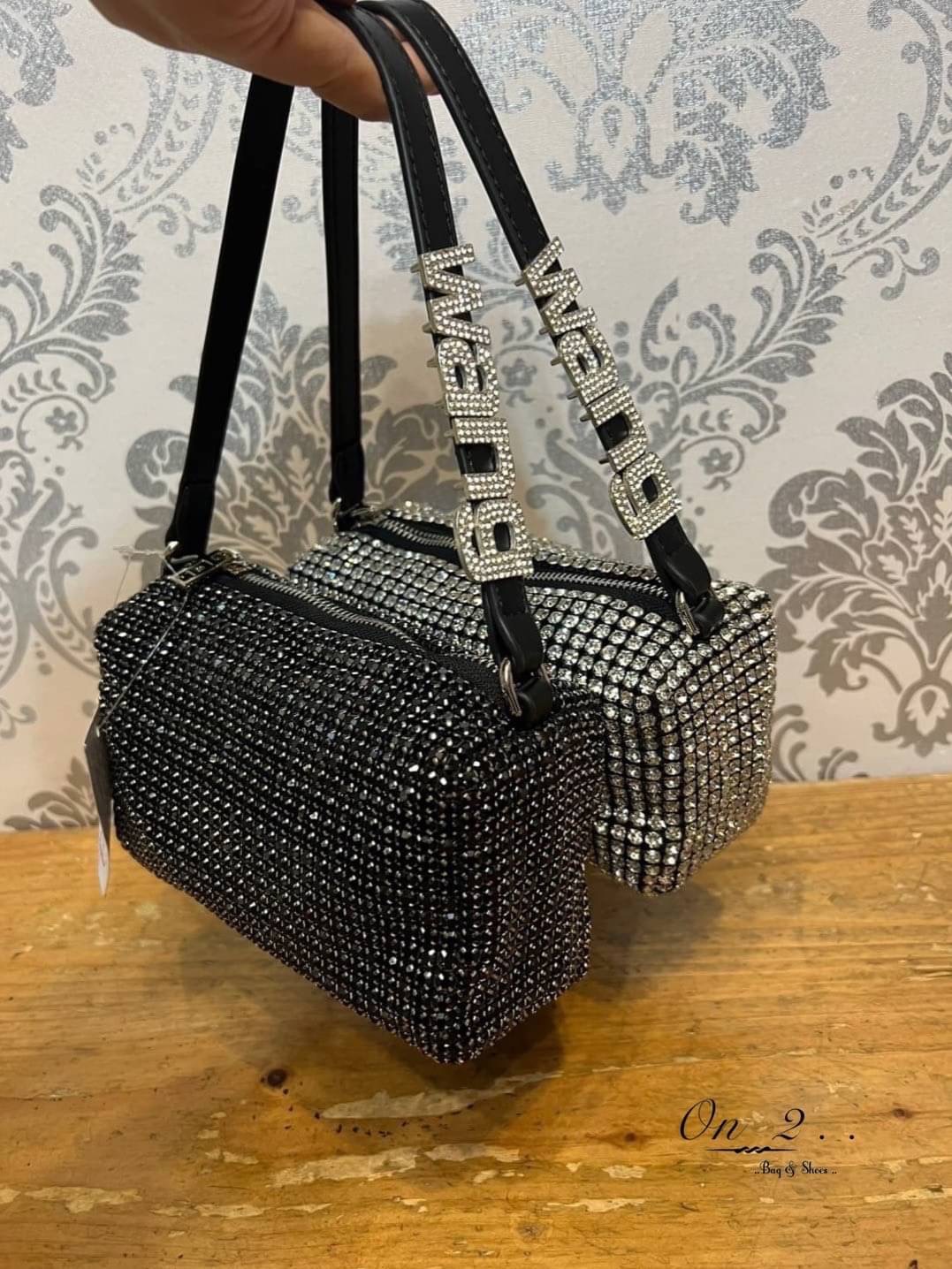 🔥💯 New Arrival 💯🔥 Crystal “WANG” with Crossbody Bag