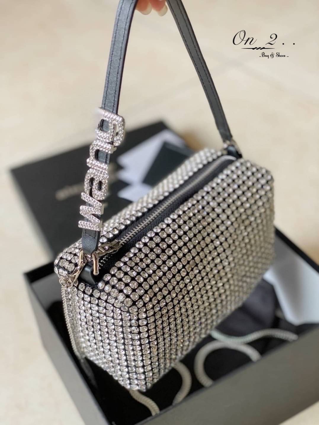 🔥💯 New Arrival 💯🔥 Crystal “WANG” with Crossbody Bag