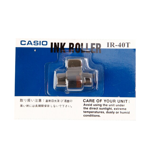 ผ้าหมึกเครื่องคิดเลขพิมพ์กระดาษ Casio # IR-40T ของแท้