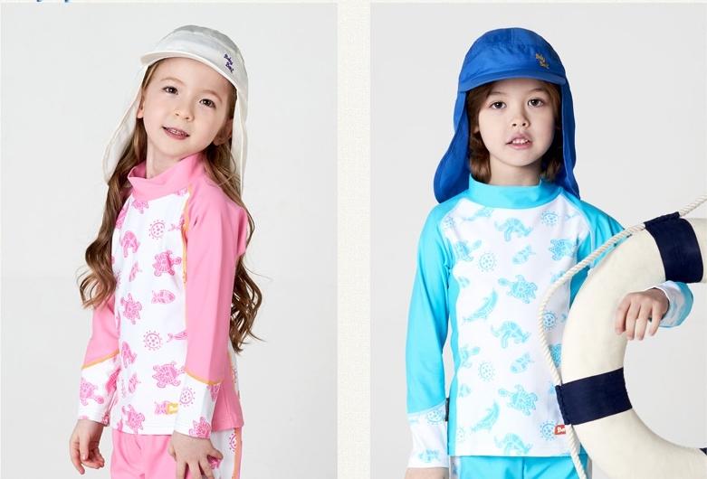 ิฺBanz ชุดว่ายน้ำเด็กหญิง ชุดว่ายน้ำเด็กชาย แขนยาวขายาว กันยูวี