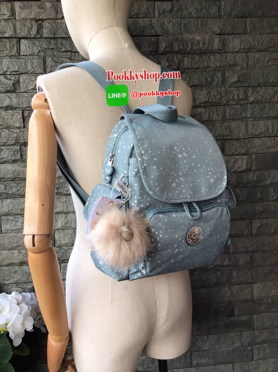 🚚 พร้อมส่ง 🚚 Kipling City Pack Mini Backpack รุ่น K12671 จาก Mayday collection วัสดุ Polyamide100% กันน้ำ แบ่งเป็น 3 ช่องการใช้งาน