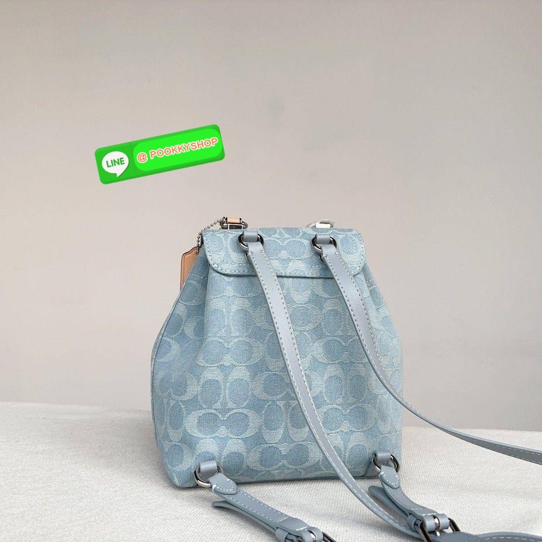 Coach Riya Backpack 21 Women Backpacks Shoulder Bag with Full Set of Coach Package