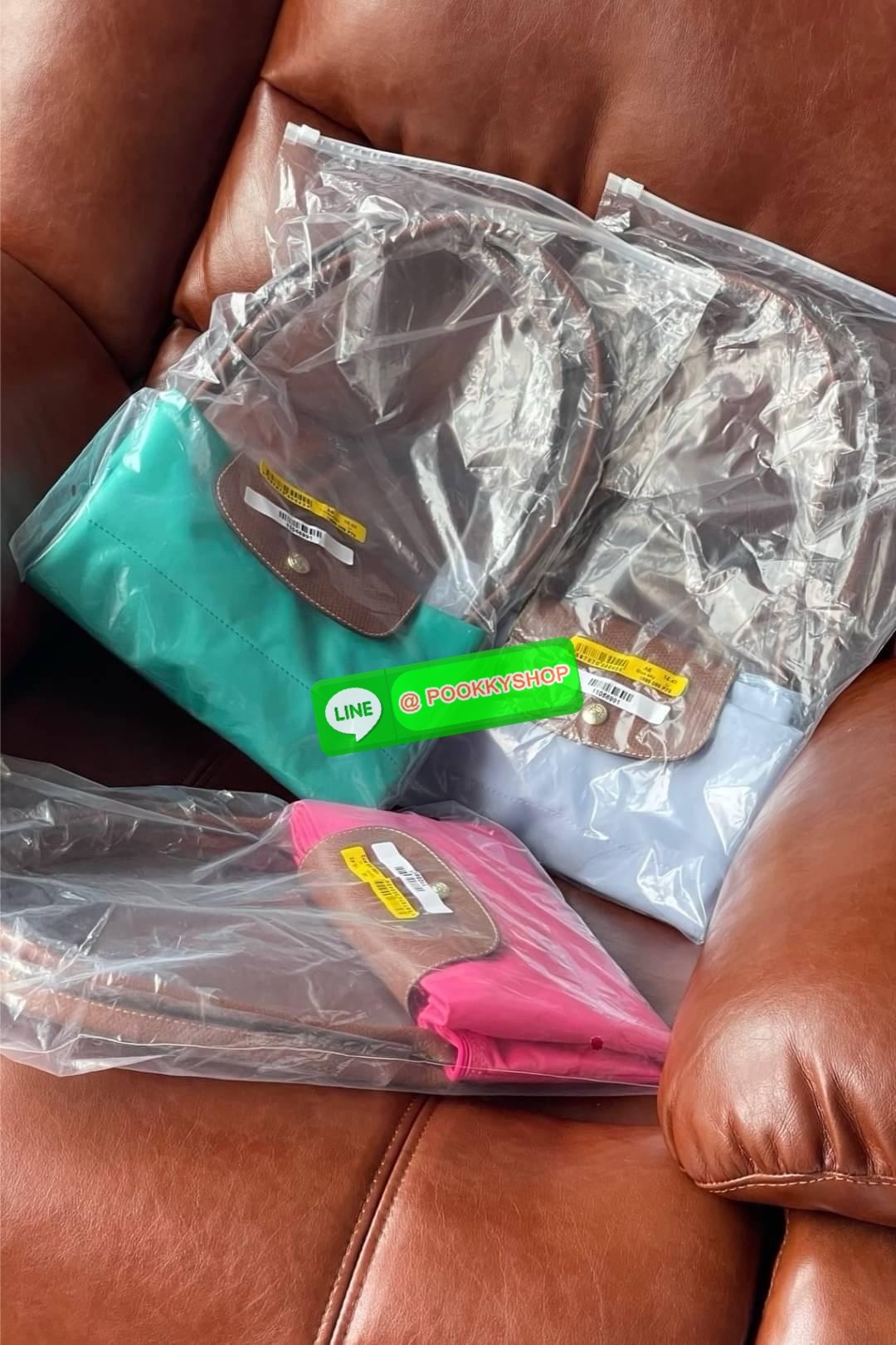 size L หูยาว ฝาน้ำตาล LONGCHAMP LE PLIAGE ORIGINAL SHOULDER BAG L ( หูยาว )กระเป๋าสะพายไหล่ รุ่น Original