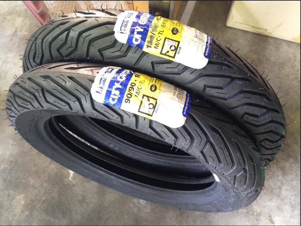 มิชลิน ซิตี้กริบ คู่ 90/90-14...110/80-14(ปี16)