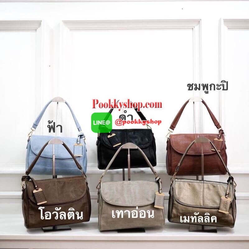 New arrival Lady city bag กระเป๋ายอดขายถล่มทลายในประเทศสิงคโปร์ จาก Luxe วันนี้มีมาให้ช้อปกันแล้วค่ะ กระเป๋าจัดระเบียบอย่างแท้จริง ด้วยช่องที่มากถึง 9 ช่อง เห็นใบแค่นี้ แต่คุณจะปลื้มรุ่นนี้อย่างไม่น่าเชื่อ มาดูกันค่ะ ว่ารุ่น Regular 2 way city bag จะช่วยใ