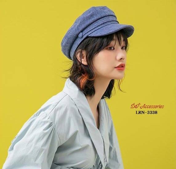 สินค้าพร้อมส่ง ฮิตมากๆบอกเลย!! หมวกนิวส์บอยผ้าทอ เรียบหรูดูดี ใส่แมทง่ายเข้ากับทุกชุดทุกลุคค่ะ
