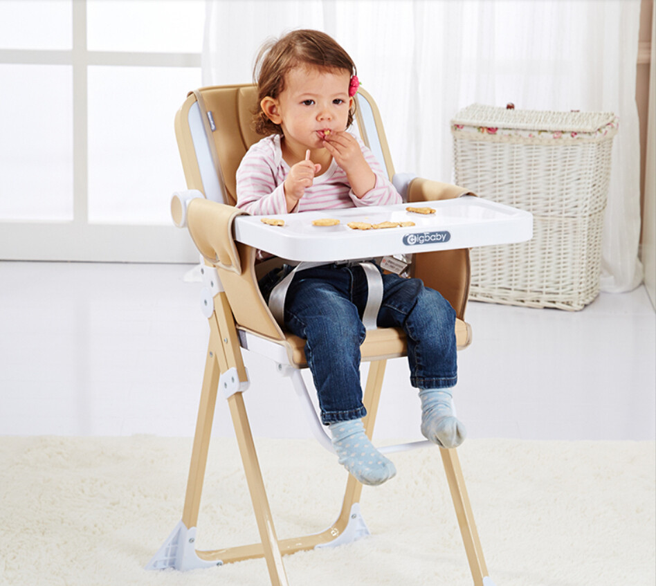 Bpastel DG70 เก้าอี้กินข้าวเด็กทรงสูงเเบบพกพา Oxford Fabric portable baby dining chair รับน้ำหนักได้ 70 kg