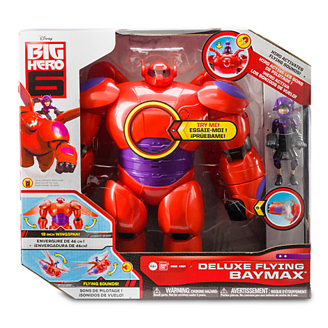 Baymax Mech Deluxe Flying Action Figure 11" - Big Hero 6