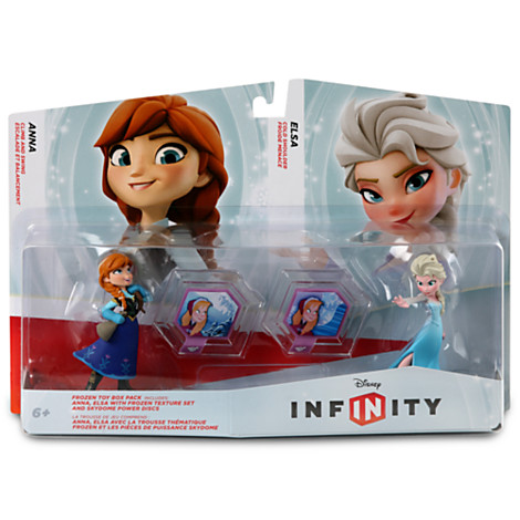 Z Figure Infinity Frozen Toy Box Pack - Anna and Elsa from Disney USA ของแท้ นำเข้าจากอเมริกา