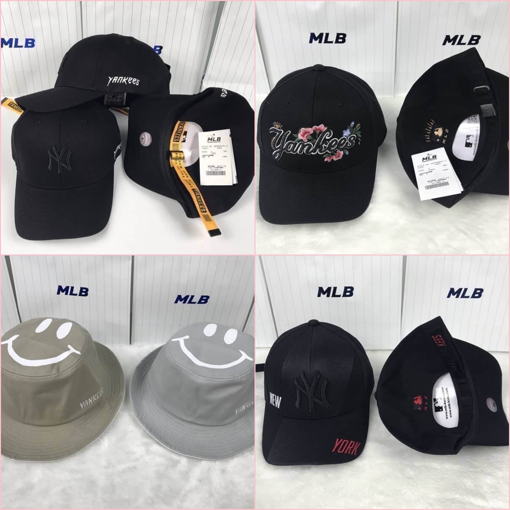 หมวก NY พร้อมส่งทุกแบบค่ะ ส่งฟรี ems จ้า
