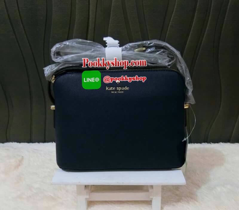 KATE SPADE CEDAR STREET MANDY แบรนด์ดังจากอเมริกาสุดฮิต กระเป๋าขนาดน่ารัก สะพายข้าง หนัง saffiano ภายในลายสวยเก๋สีทองเรียบหรู ทรงแข็งอยู่ทรง MUST HAVE!!