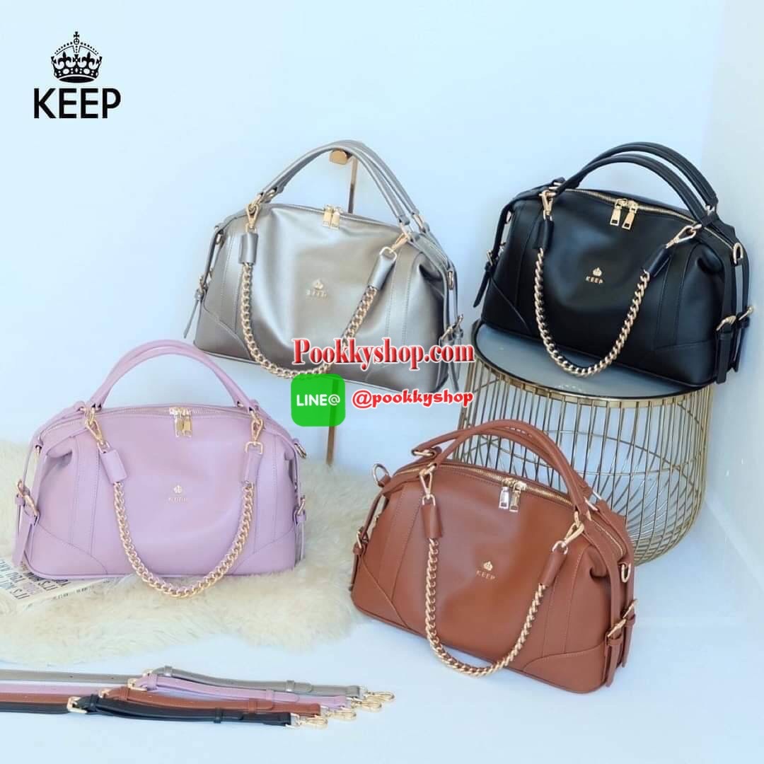 KEEP รุ่น ‘ Ella ‘ bag 📌ทรง Pillow ( ทรงหมอน ) ที่สาวๆ ถามหา กลับมาแล้วค่า พร้อมฟังก์ชันจัดเต็มเหมือนเดิม ใบนี้ Size L นะคะ ใส่ กระเป๋าสตางค์ยาวได้ ใส่ไอแพดได้ ใครต้องการกระเป๋าที่ใช้ได้ทุกวัน ใส่ของครบ แอดมินแนะนำใบนี้เลยค่า สวย คุ้มแน่นอน