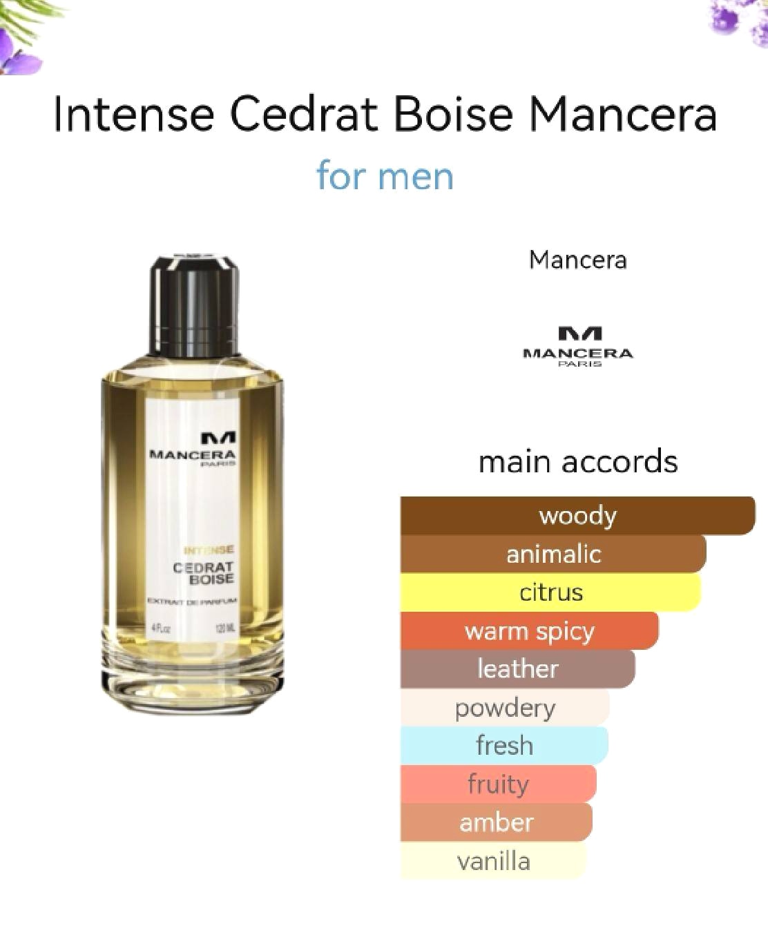 น้ำหอม Mancera Intense Cedrat Boise EDP 120ml