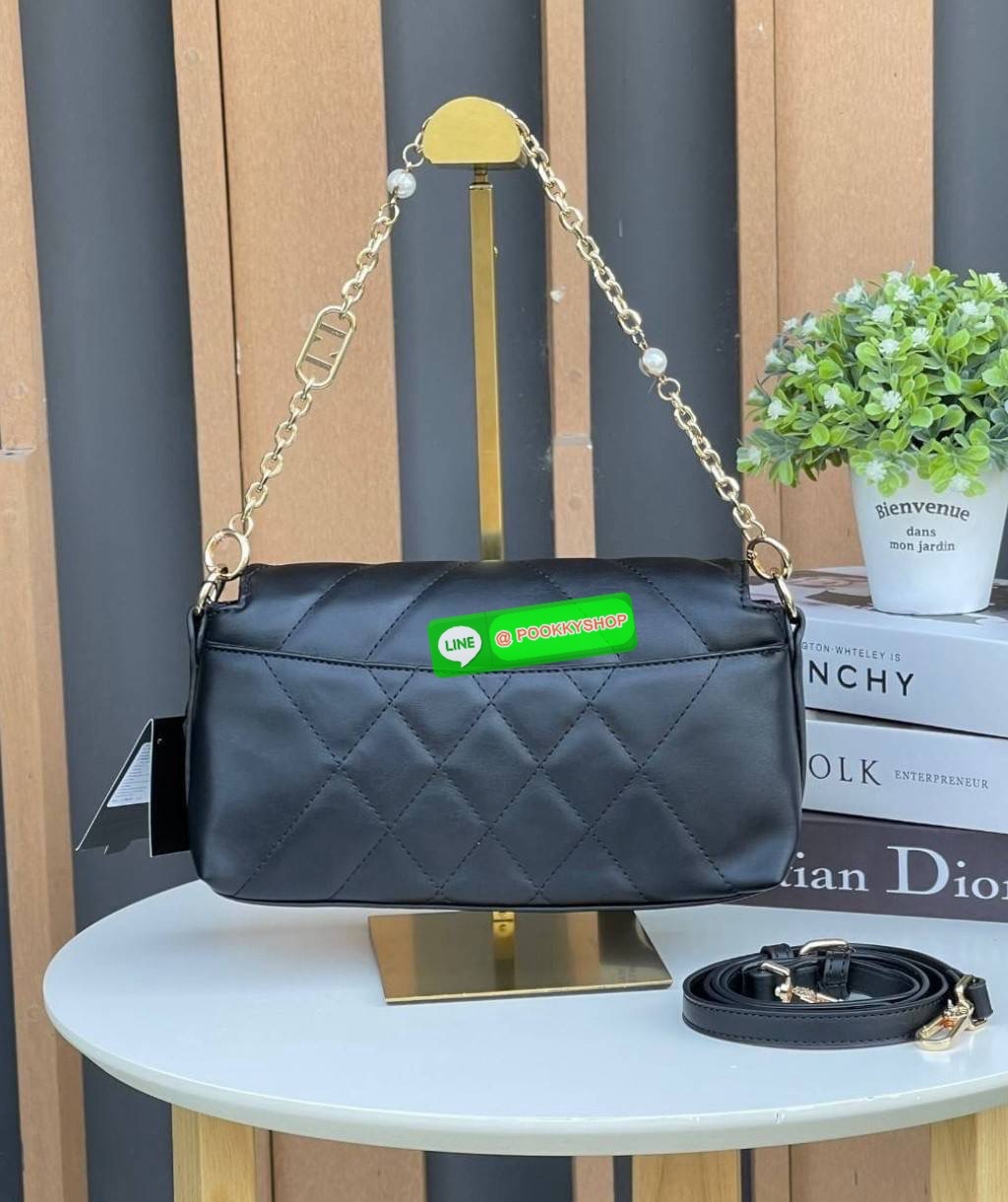 กระเป๋าสะพาย Lyn แท้ Outlet กระเป๋าสะพาย มีสองสาย สายโซ่ และสายยาวปรับได้