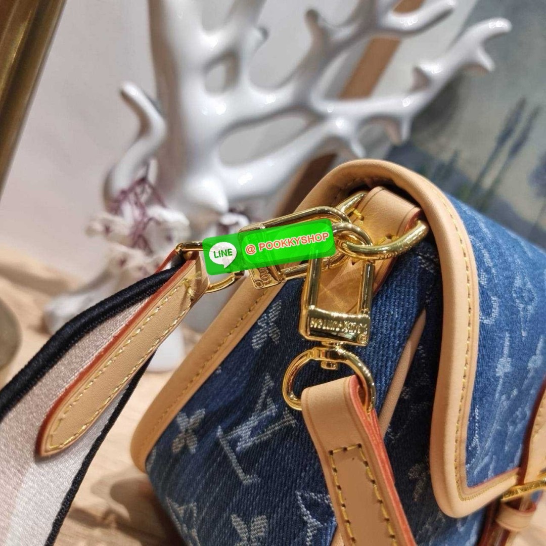 LV diane monogram denim bag 🔆 Details กระเป๋ามัลติฟังก์ชั่นสุดคุ้มจากเคาน์เตอร์ dutyfree ดีไซน์ใหม่ ออกมาได้น่ารักน่าใช้มากๆ สียีนส์สวยมีเสน่ห์