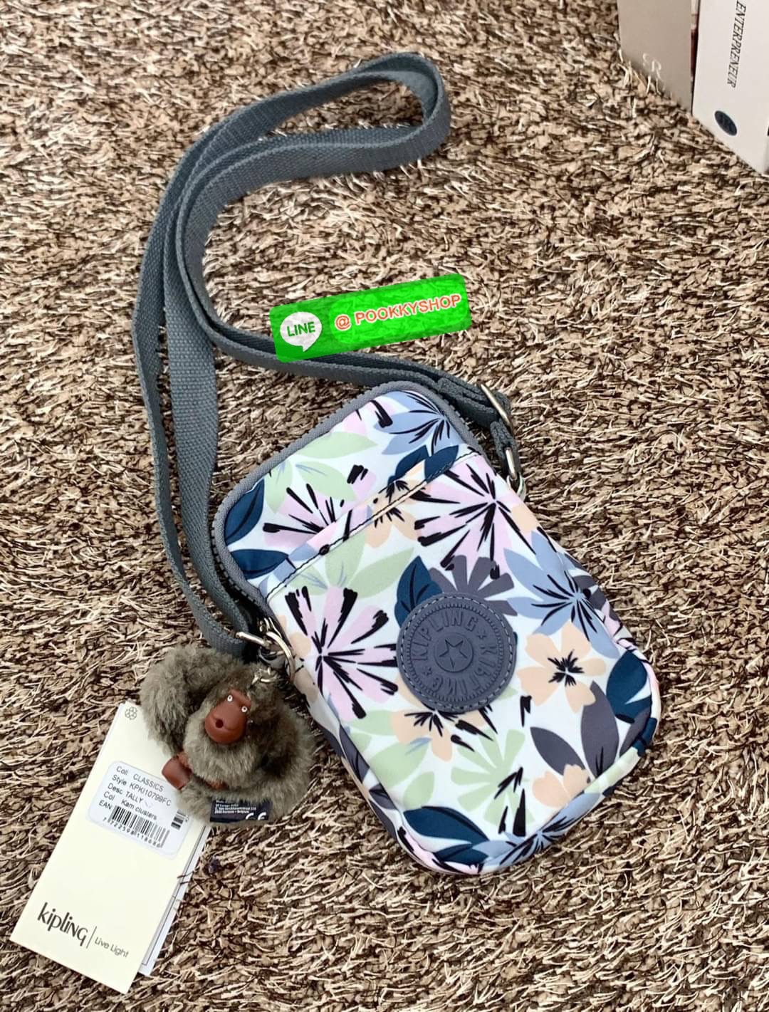 KIPLING TALLY KI1079 🎯ไม่มีใครไม่รู้จักกับแบรนด์ดังฝั่งเบลเยียม อีกหนึ่งแบรนด์ที่สาวๆต้องมีติดตัวอย่างน้อย1ใบค่าา 🔺กระเป๋าสะพายข้าง วัสดุไนล่อนอย่างดี เคลือบกันน้ำ