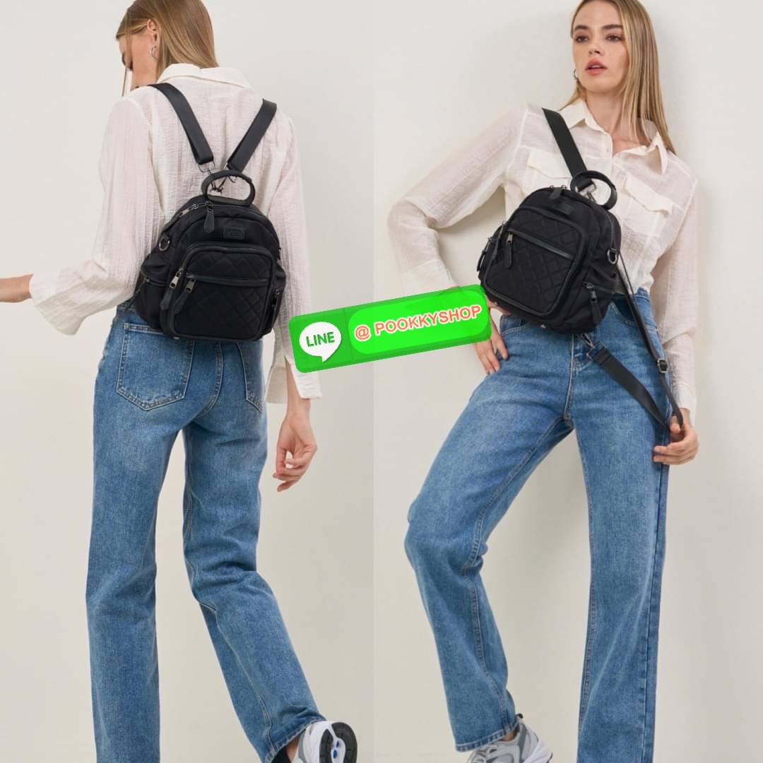 New arrival เป้ถอดสายได้ จะสะพายแบบไหนก้อสวย !! KEEP รุ่น Rouget backpack (ปรับ Collection ใหม่ ) น้ำหนักเบากว่าเดิม