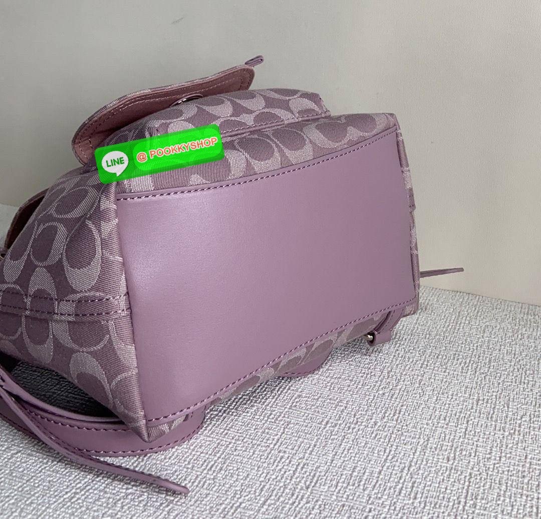 Coach Riya Backpack 21 Women Backpacks Shoulder Bag with Full Set of Coach Package