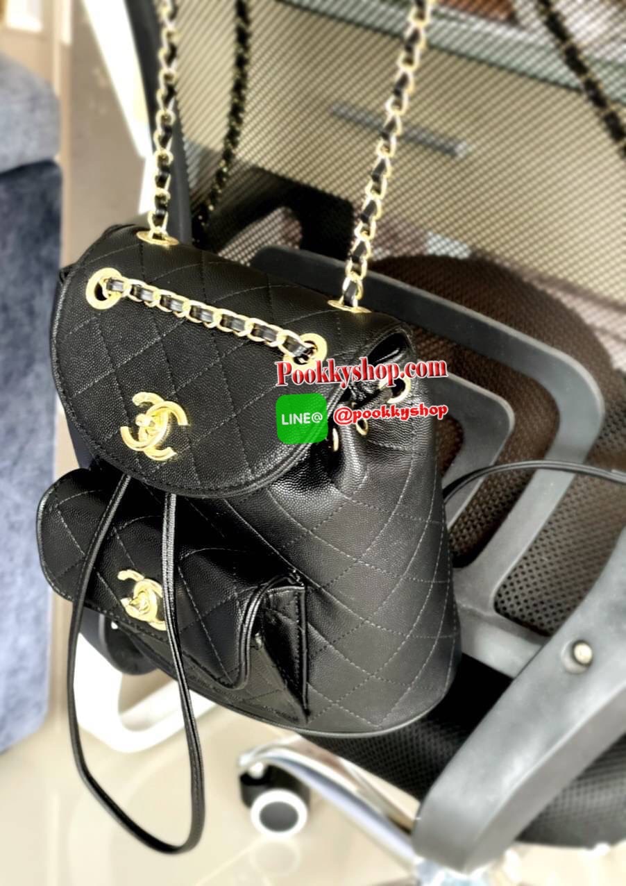 Chanel Backpack Caviar Small SIZE AND FIT