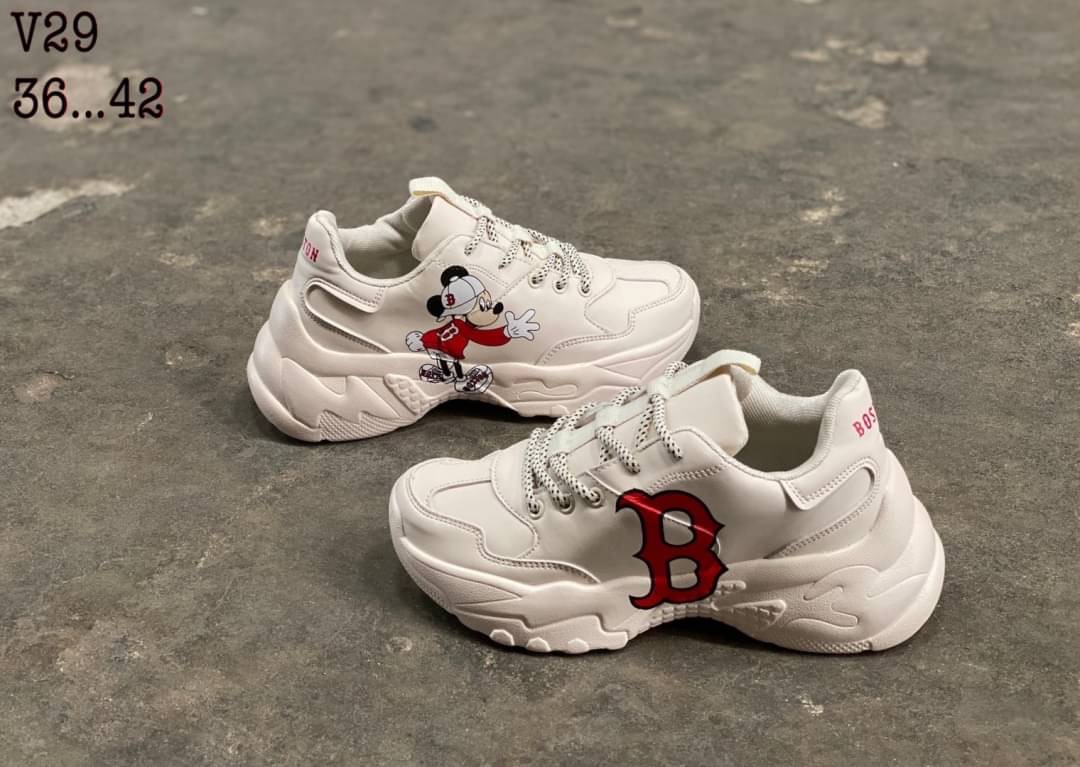 พร้อมส่ง รองเท้าผ้าใบก็อปแบรนด์ NY กุชชี่ เสริมส้น หนังนิ่ม งานสวยมากกกคะ พื้นแบรนด์