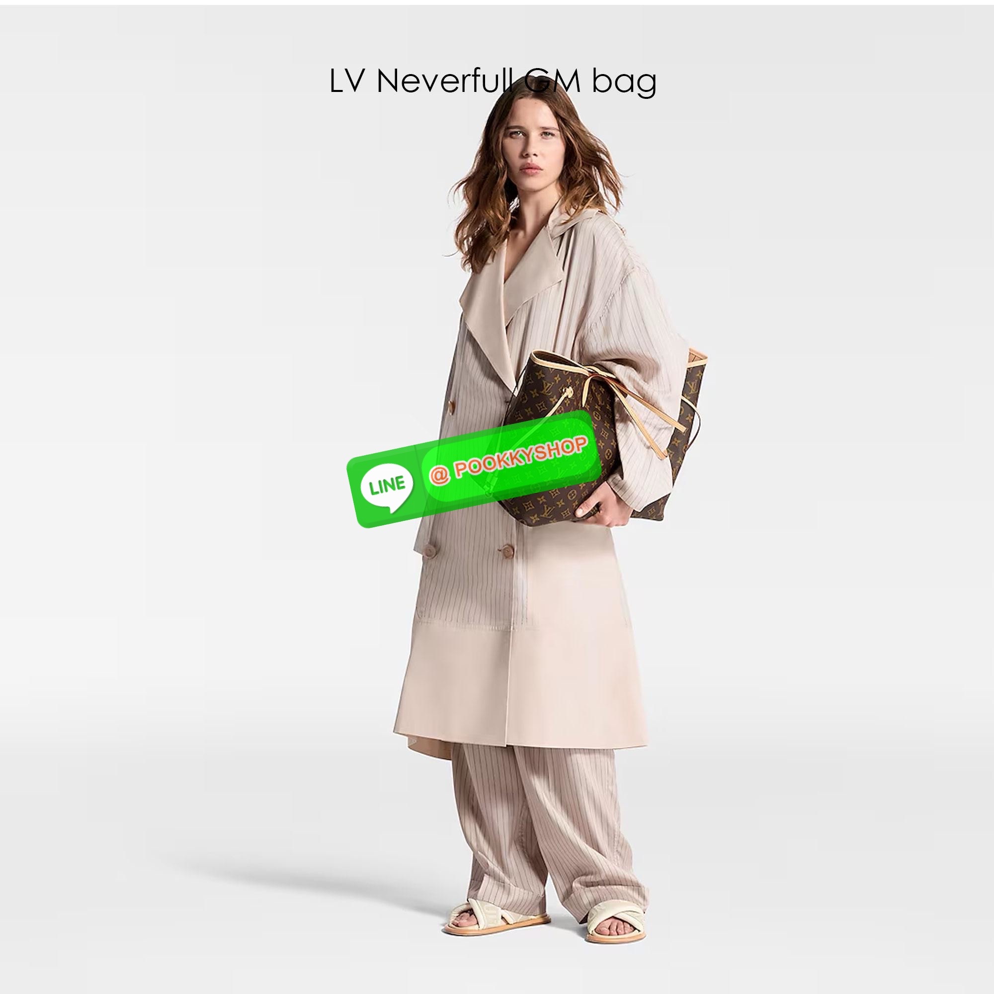 🕊️ พร้อมส่ง | LV Neverfull GM bag กระเป๋าสะพายทรโท้ทใบใหญ่ จุได้แบบไม่จำกัด ไซส์หายากไซส์ตามหา ใหญ่จริงแบบจุใจ มาพร้อมใบลูก สะพายไปเที่ยวต่างจังหวัดคือดีงามมากจ้า หรือจะสะพายไปทำงาน ไปต่างประเทศก็สะดวก ราคาสุดคุ้ม จับจองเป็นเจ้าของได้เลยตอนนี้จัด!