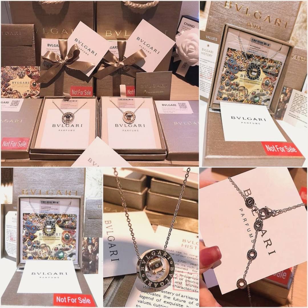 ✴️พร้อมส่งความสวย! ไอเท็มหายาก! ห้ามพลาดค่ะ!✴️ “BVLGARI” NECKLACE VIP GIFT WITH PURCHASE ORIGINAL PACKAGE (GWP) ของกำนัลสุดเลอค่าจากการแลกคะแนนสะสมสำหรับ VIP BVLGARI PARFUMS Membership หายากชวนสะสมดีไซน์โรมันสุดคลาสสิคสวยเลอค่าไอเท็มแบบนี้นา