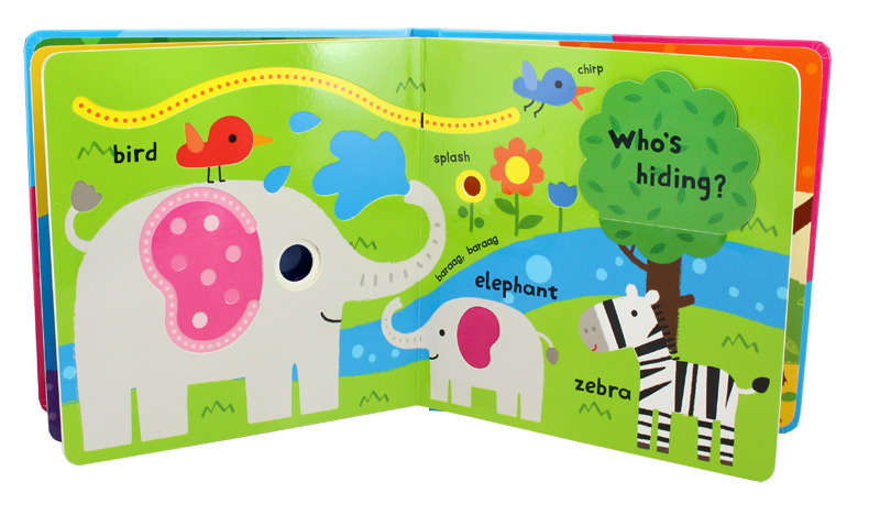 Dickens My First Touch-and-Feel Lift-the-Flap Book หนังสือภาษาอังกฤษบอร์ดบุ้ค แผ่นภาพเปิดปิด