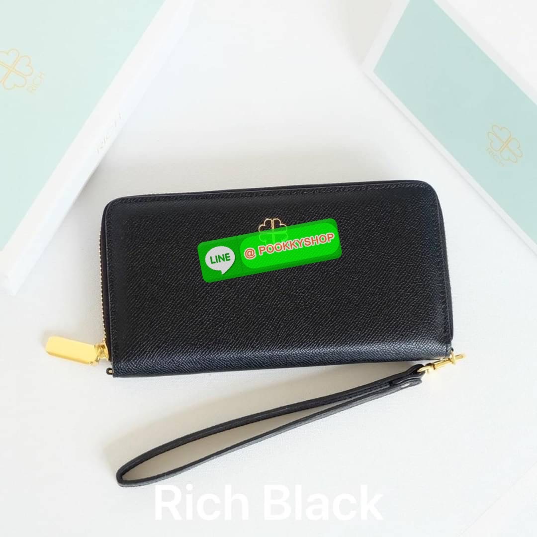 KEEP • Super Rich Collection 8 ( Long Wallet )• กระเป๋า สตางค์ขนาดยาว ซิปรอบ ภายใน จุของคุ้ม ใส่บัตร ใส่มือถือ มีช่องใส่เหรียญแยกอีกด้าน ใส่แบงค์พันได้ไม่ต้องพับ ใบจริงสวยมาก ได้ไปรับทรัพย์ทวีคูณแน่นอนค่ะ Don’t miss !!