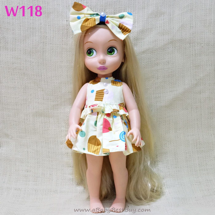 Z W118 เสื้อผ้าตุ๊กตา- Disney Animators' Collection Doll - 16'' (พร้อมส่ง)