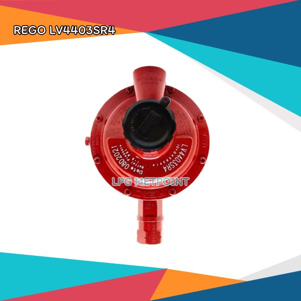 หัวปรับแก๊สแรงดันต่ำ(Low Regulator ยี่ห้อ Rego FNPT1/2"-FNPT1/2") รุ่น LV4403SR4